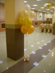 Воздушные шарики для банкетного зала